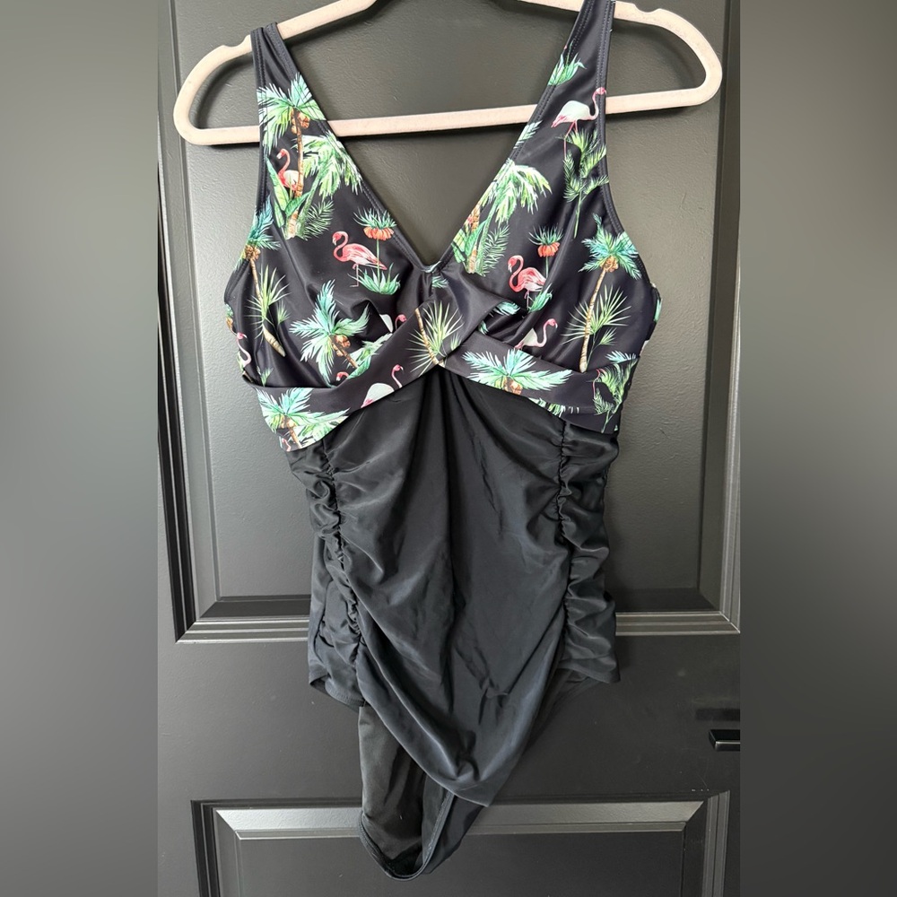 Tropical Flamingo Women’s One Piece Swimsuit